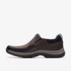 Walpath Step mørkebrune skinnloafers for menn