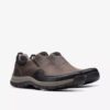 Walpath Step mørkebrune skinnloafers for menn