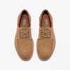 Weltridge Moc sandfarget semsket skinn seilersko for menn