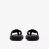 Wesley Surf flip-flop i svart skinn for menn