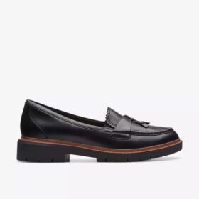 Westlynn Bella-Loafers i svart skinn for damer