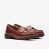 Westlynn Bella-Loafers i tan-farget skinn for damer
