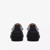 Yukoner Penny-loafers i svart skinn for menn
