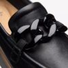 Zylah May Loafers i svart skinn for kvinner – USA