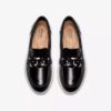 Zylah May svarte Loafers for kvinner